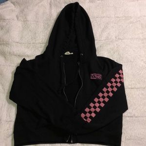 Van crop top sweater